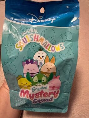 Disney Teal Squishmallows Scented Mystery Pack